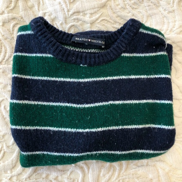 Brandy Melville Striped Sweater - Picture 2 of 3